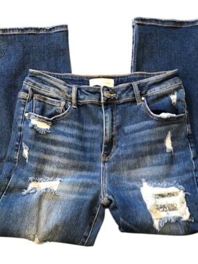Risen jeans distressed size 13/31
